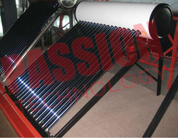 Galvanized Steel Homed Vacuum Tube Solar Water Heater Thermosiphon Kapasitas 200L