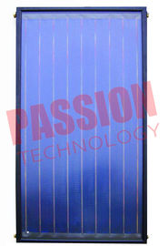 304 Stainless Steel Plate Datar Solar Collector Glass Cover Bahan 0.6Mpa