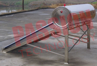 Food Grade Vacuum Tube Solar Water Heater Portable Dengan Painted Steel Shell