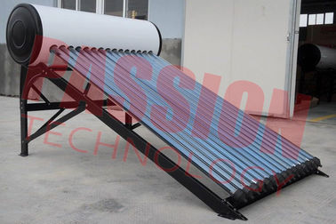 Profesional Heat Pipe Solar Water Heater Dengan 20 Tubes Aluminium Reflector Frame