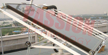 Pengelasan Laser Biru Titanium Solar Thermal Flat Plate Kolektor Pemanas Bertekanan Panel