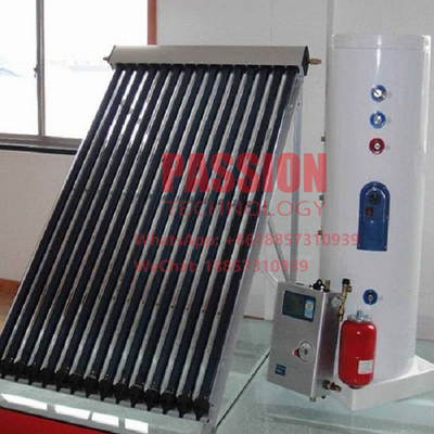 500L Split Pressurized Solar Water Heater Koil Tembaga 50tube Pipa Panas Solar Collector