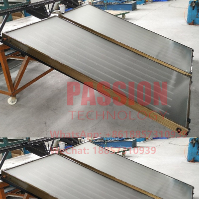 Blue Titanium Solar Thermal Collector 250L Plat Datar Bertekanan Pemanas Air Tenaga Surya