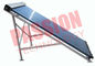 Glass Wool Heat Pipe Solar Collector 24mm Copper Condenser Atap Datar