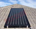 Tekanan Biru Titanium Pelat Datar Solar Geyser Flat Panel Solar Collector