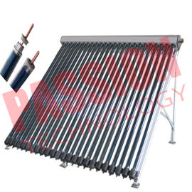 45 Gelar Heat Pipe Solar Collector Dengan Stainless Baut Silver Manifold Color