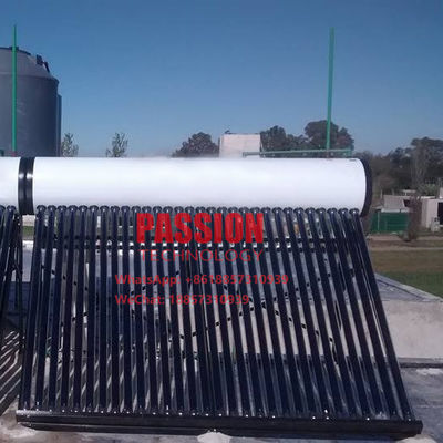 300L White Tank Solar Water Heater 250L 304 Stainless Steel Tabung Vakum Solar Geyser Solar Collector
