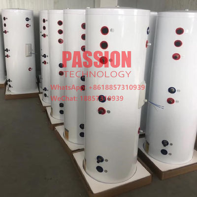 5000L Lantai Piring Pemanas Air Surya Koil Tembaga 1500L Tekanan Flat Panel Sistem